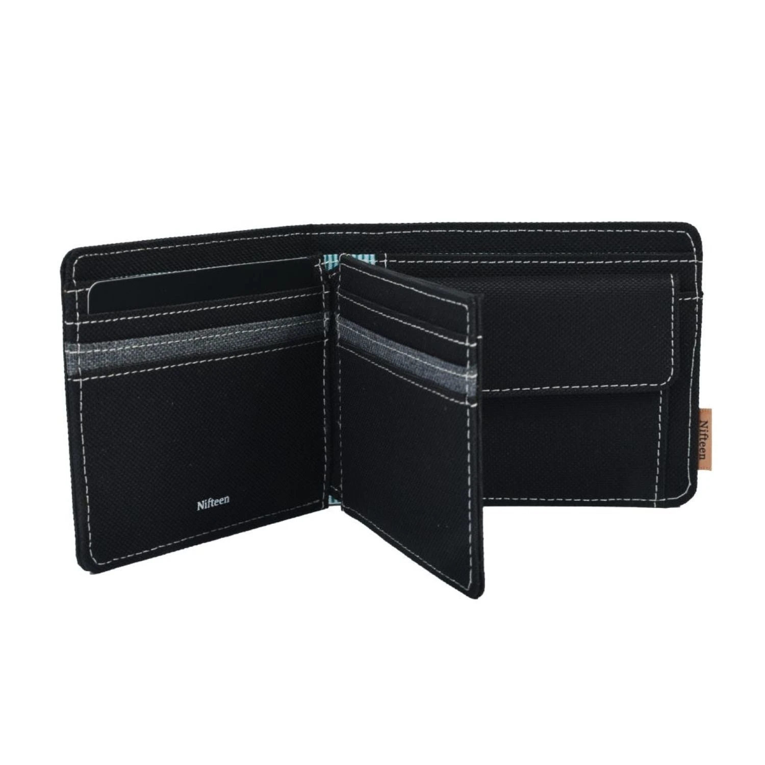 Nifteen London Billfold Wallet W/ Coin Purse And Card Flap 7 Nifteen London Billfold Wallet W/ Coin Purse And Card Flap - Image 5