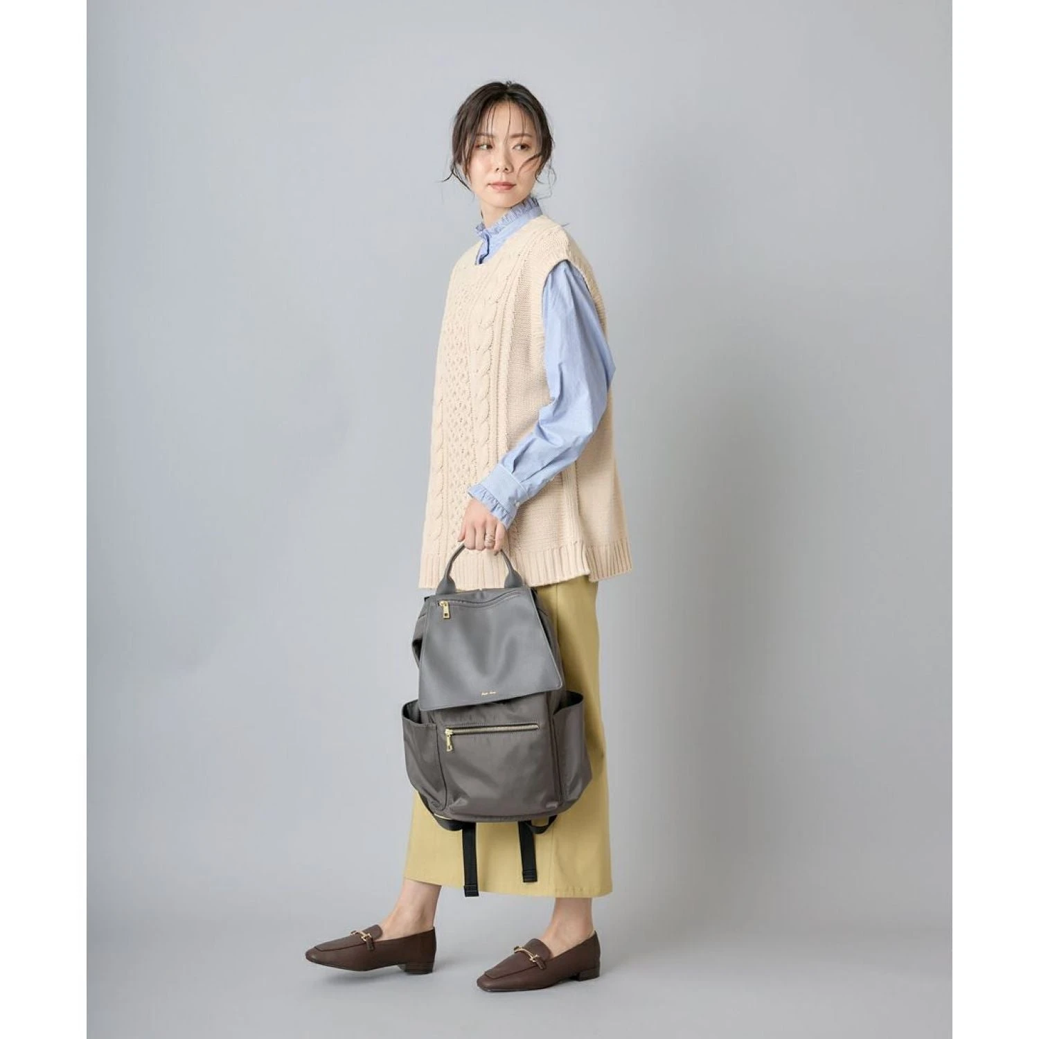 Legato Largo Polyester X Pu Backpack 18 Legato Largo Polyester X Pu Backpack - Image 16