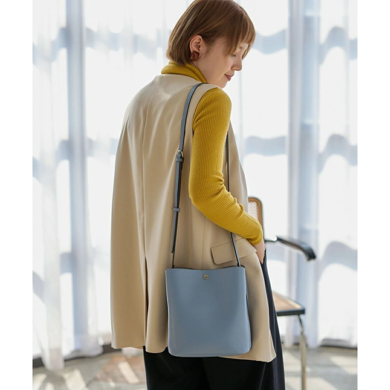 Legato Largo Light Weight Series Vertical Shoulder Bag 22 Legato Largo Light Weight Series Vertical Shoulder Bag - Image 20