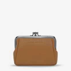 Status Anxiety Volatile Clasp Frame Leather Purse (SA)