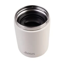 Oasis Stainless Steel Insulated Dual Compartment Food Flask With Handle 480ML -Fashion Bag Store 562c9e74676fcd6ad9eabaed7437017c a4fba796 3235 49b3 8b81 84b3564f43de