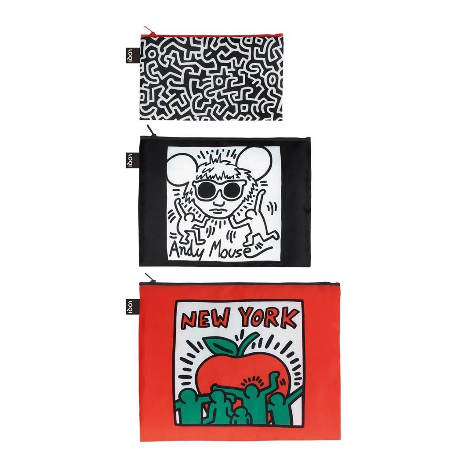 LOQI Museum Zip Pockets 9 LOQI Museum Zip Pockets - Image 7