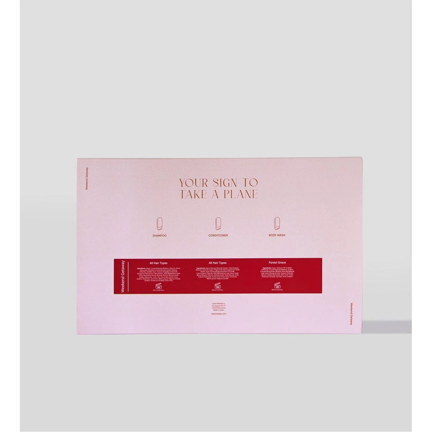 Haan Hand Sanitiser Weekend Getaway Gift Pack 7 Haan Hand Sanitiser Weekend Getaway Gift Pack - Image 5