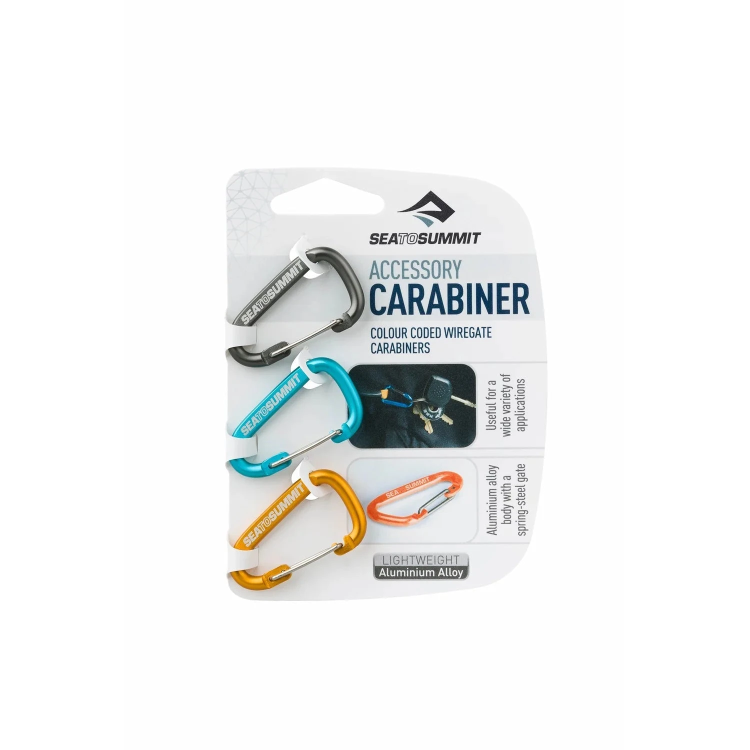 Sea To Summit Accessory Carabiner Set 3 Sea To Summit Accessory Carabiner Set