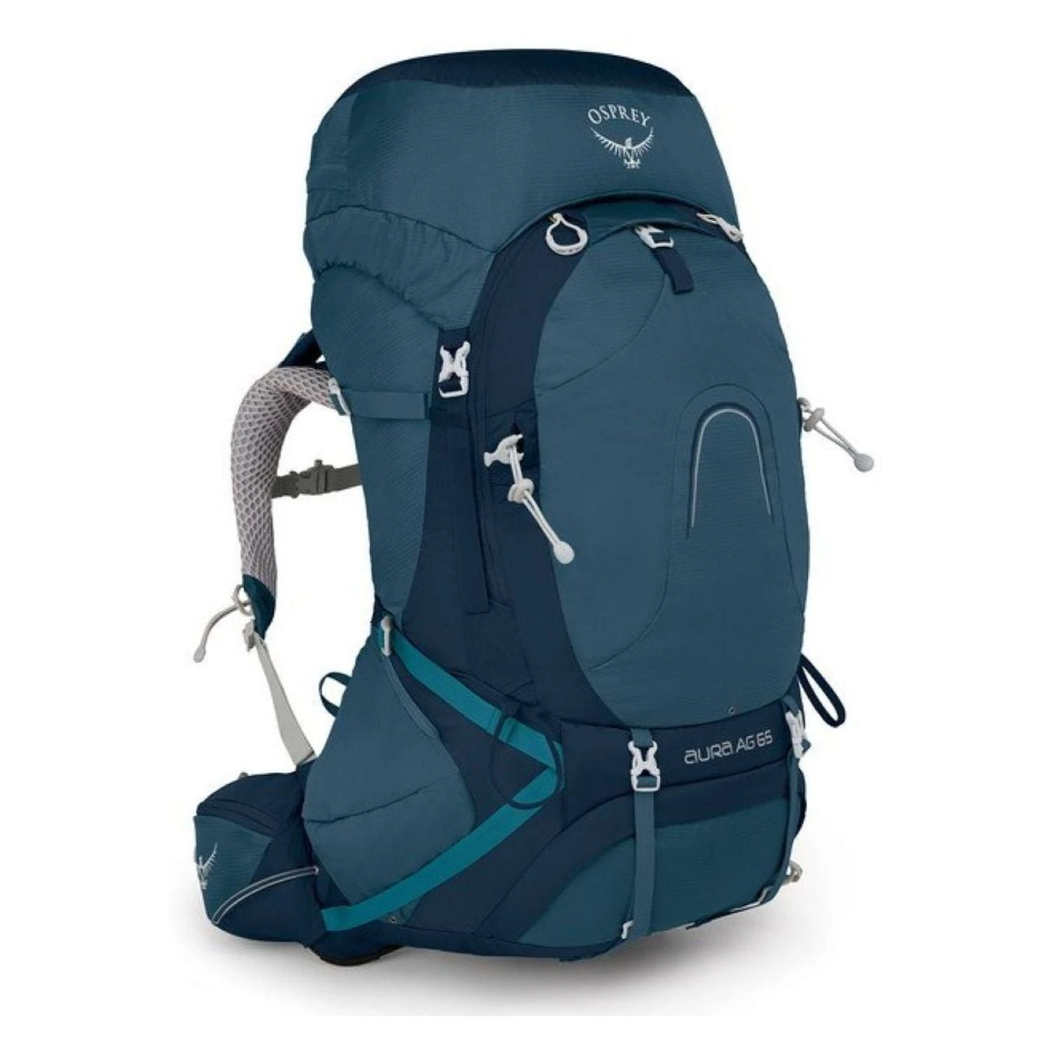 Osprey Aura AG 65 Backpack With Raincover - Medium - Women's Backpacking 4 Osprey Aura AG 65 Backpack With Raincover - Medium - Women's Backpacking - Image 2