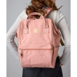 Anello CB Heather Kuchigane Backpack R -Fashion Bag Store Anello CB Heather Kuchigane Backpack R Black 15