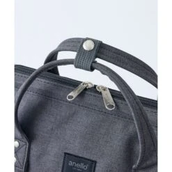 Anello CB Heather Kuchigane Backpack R -Fashion Bag Store Anello CB Heather Kuchigane Backpack R Black 7