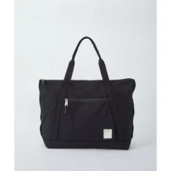 Anello Circle Tote Bag -Fashion Bag Store Anello Circle Tote Bag Black 1a
