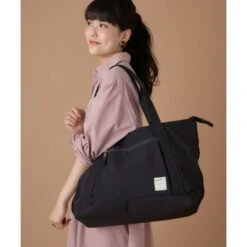 Anello Circle Tote Bag -Fashion Bag Store Anello Circle Tote Bag Black 5a d8b48a1e 277a 46b7 acd6 a3e283bb8f63
