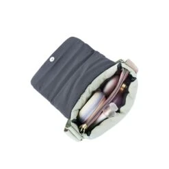 Anello Fuzzy Flappy Shoulder Bag -Fashion Bag Store Anello Fuzzy Flappy Shoulder Bag Black 8