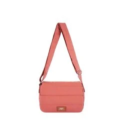 Anello Fuzzy Flappy Shoulder Bag -Fashion Bag Store Anello Fuzzy Flappy Shoulder Bag Light Pink 1