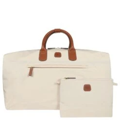 BRIC'S X-Travel Duffel -Fashion Bag Store BRICS X Travel Duffel Beige 5