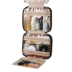 Bagsmart The Space Saver Toiletry Bag Medium -Fashion Bag Store Bagsmart The Space Saver Toiletry Bag Medium Black 3