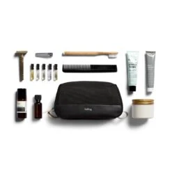 Bellroy Toiletry Kit (Premium Edition) -Fashion Bag Store Bellroy Dopp Kit Premium Edition Black Sand 9 1 f0752839 0e5f 4288 98ba 9aca91fa537d