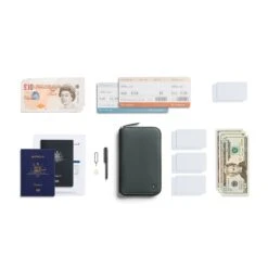 Bellroy Travel Folio (Second Edition) -Fashion Bag Store Bellroy Travel Folio Second Edition Everglade 9