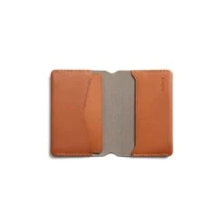 Bellroy Under Cover Card Holder -Fashion Bag Store Bellroy Under Cover Card Holder Caramel 2