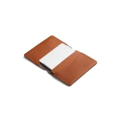 Bellroy Under Cover Card Holder -Fashion Bag Store Bellroy Under Cover Card Holder Caramel 5