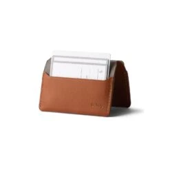 Bellroy Under Cover Card Holder -Fashion Bag Store Bellroy Under Cover Card Holder Caramel 7