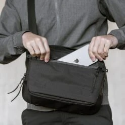 Black Ember 11" Tablet Grip Sling Bag 8L -Fashion Bag Store Black Ember Limited Edition Grip Sling Bag 8L Ember Orange 13