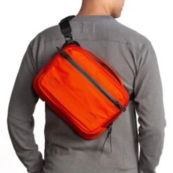 Black Ember 11" Tablet Grip Sling Bag 8L -Fashion Bag Store Black Ember Limited Edition Grip Sling Bag 8L Ember Orange 4