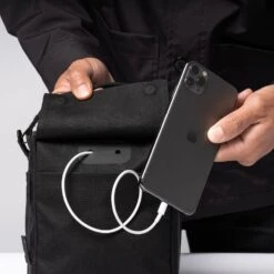 Black Ember Kompak Sling Bag 5L -Fashion Bag Store Black Ember Limited Edition Kompak Sling Bag 5L Ember Orange 14