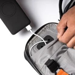 Black Ember Kompak Sling Bag 5L -Fashion Bag Store Black Ember Limited Edition Kompak Sling Bag 5L Ember Orange 15