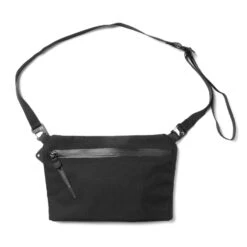 Black Ember Sacoche_01 Sling Bag 10.5” -Fashion Bag Store Black Ember Sacoche 01 Sling Bag 10.5 Jet Black 1