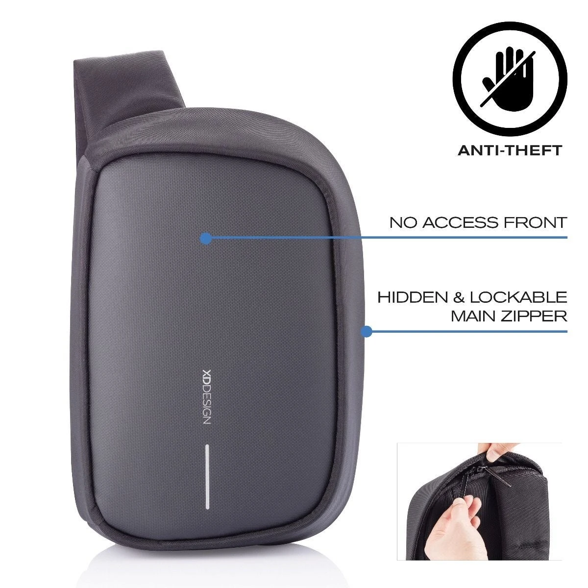 Bobby Sling Anti-Theft Crossbody Backpack 4 Bobby Sling Anti-Theft Crossbody Backpack - Image 2