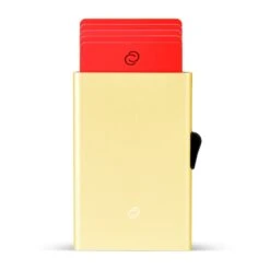 C-Secure Aluminium Cardholder -Fashion Bag Store CH001GOLD1 55a120f9 b910 467e a4e1 829b85ce68b5