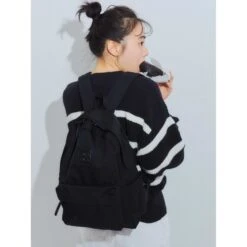 Cilocala Blacky Backpack Middle -Fashion Bag Store Cilocala Blacky Backpack Middle Black 6 eb8d361f 4e11 4472 b72e f2d36e85dd2d