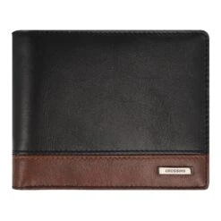 Crossing Antique Bi-fold Leather Wallet - Timber