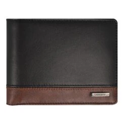 Crossing Antique Bi-fold Leather Wallet With Coin Pouch - Timber