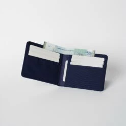 Crossing Bifold Wallet RFID -Fashion Bag Store Crossing Bifold Wallet RFID Navy 4