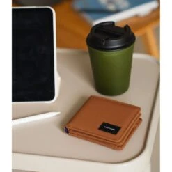 Crossing Bifold Wallet With Coin Pocket & Card Flap RFID -Fashion Bag Store Crossing Bifold Wallet with Coin Pocket Card Flap RFID Copper 9