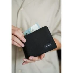 Crossing Bifold Wallet With Coin Pocket RFID 30 Crossing Bifold Wallet With Coin Pocket RFID -Fashion Bag Store Crossing Bifold Wallet with Coin Pocket RFID Black 9