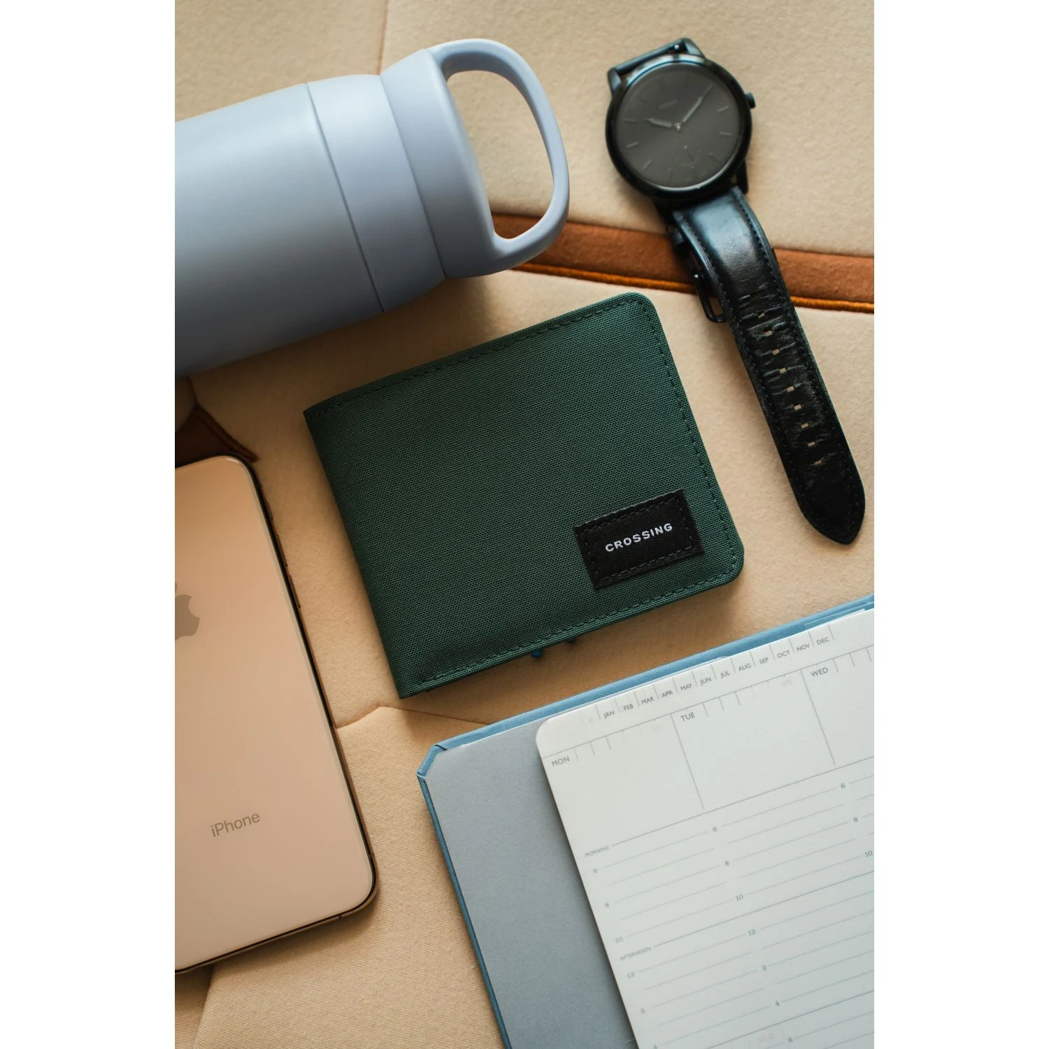 Crossing Bifold Wallet With Coin Pocket RFID 20 Crossing Bifold Wallet With Coin Pocket RFID - Image 18