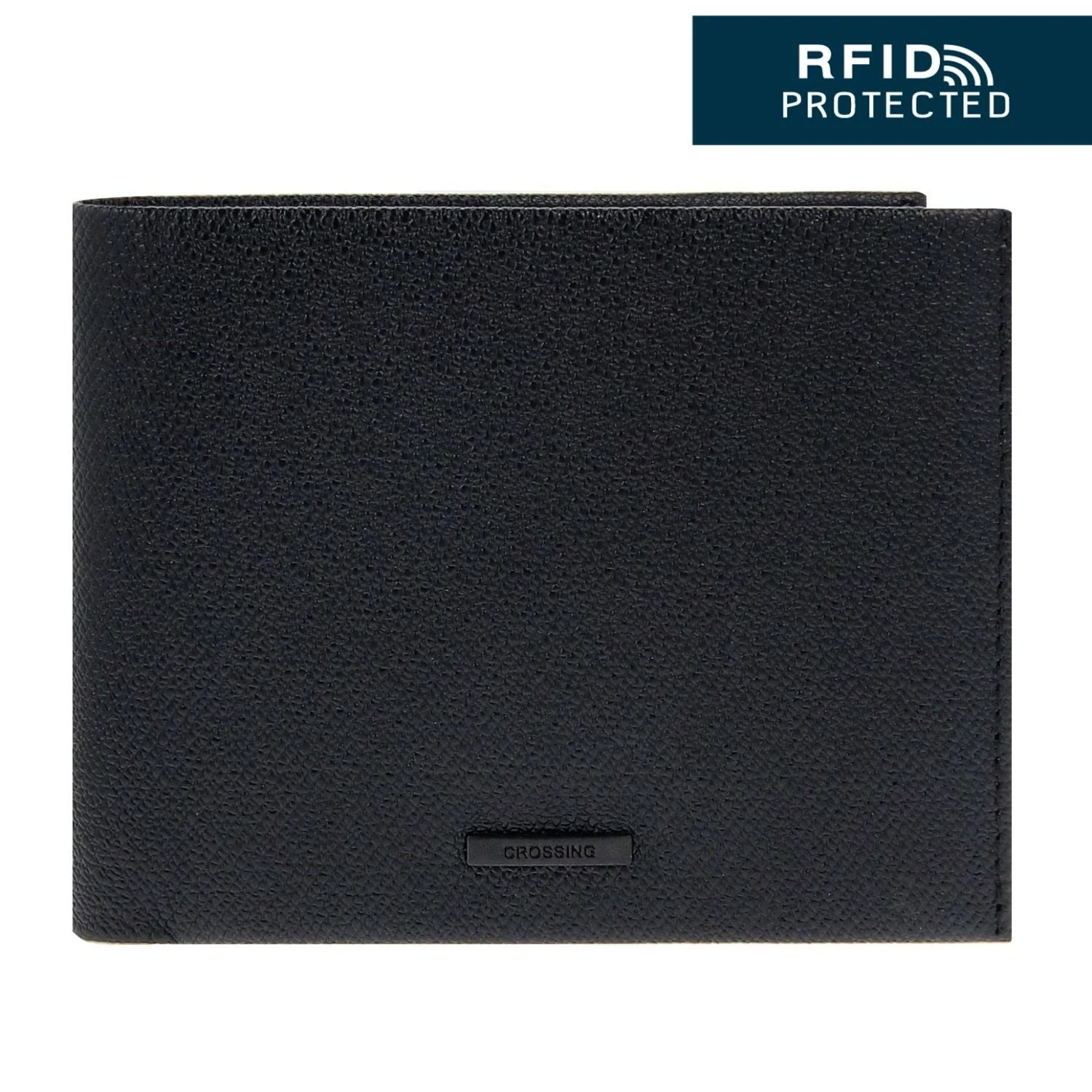 Crossing Elite Bi-fold Leather Wallet RFID 3 Crossing Elite Bi-fold Leather Wallet RFID