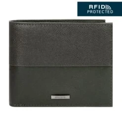 Crossing Infinite Bi-Fold Leather Wallet With Window And Coin Pocket RFID -Fashion Bag Store Crossing Infinite Bi Fold Leather Wallet With Window And Coin Pocket RFID Khaki 1 1 15fdbe04 08dc 4fdc 933b 8052e0905baa