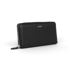 Crossing Milano Long Zip Wallet RFID -Fashion Bag Store Crossing Milano Long Zip Wallet RFID Black 4
