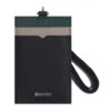 Crossing Modish Leather Lanyard -Fashion Bag Store Crossing Modish Leather Lanyard BlackTeal 1 1 e306e3cf 4da7 4b0d 9d00 33731c806e77