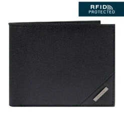 Crossing Riforma Bi-fold Leather Wallet With Flap And Coin Pouch RFID