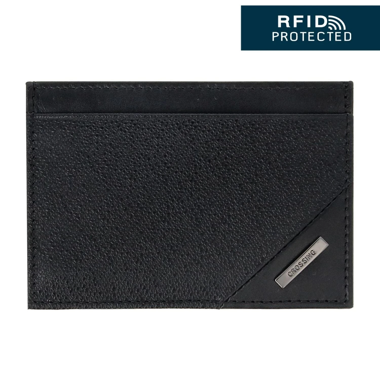Crossing Riforma Card Holder With Vertical Card Slots RFID 3 Crossing Riforma Card Holder With Vertical Card Slots RFID