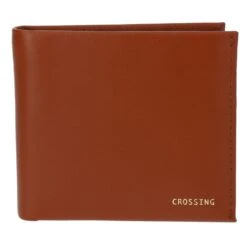 Crossing Sydney Bi-Fold Leather Wallet [18 Card Slots] -Fashion Bag Store Crossing Sydney Bi Fold Leather Wallet 18 Card Slots Rfid Gingerbread 1 1 0de4a51a 6e04 42e1 bc6d e57272c70d1b