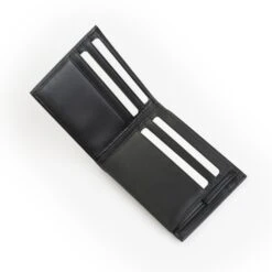 Crossing Sydney Bi-Fold Leather Wallet With Flap And Coin Pouch (SA) -Fashion Bag Store Crossing Sydney Bi Fold Leather Wallet With Flap And Coin Pouch Black 2 79d679b4 7a44 474a b249 a9a5e90b98f2