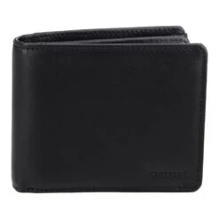 Crossing Vintage Slim Leather Wallet With Coin Pocket [8 Card Slots]