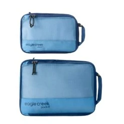 Eagle Creek Pack-It Reveal Compression Cube Set S/M V2 -Fashion Bag Store Eagle Creek Pack It Reveal Compression Cube Set SM Blue Dawn 1