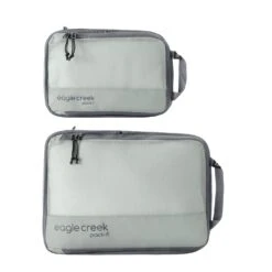 Eagle Creek Pack-It Reveal Compression Cube Set S/M V2 -Fashion Bag Store Eagle Creek Pack It Reveal Compression Cube Set SM Storm Grey 1