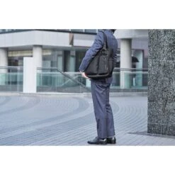 Elecom Tote Bag Organized -Fashion Bag Store Elecom Tote Bag Organized Black 23