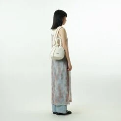 Hellolulu Clio 2 Sided Shoulder Bag S -Fashion Bag Store Hellolulu Clio 2 Sided Shoulder Bag S Ivory White 6