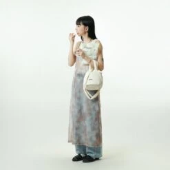 Hellolulu Clio 2 Sided Shoulder Bag S -Fashion Bag Store Hellolulu Clio 2 Sided Shoulder Bag S Ivory White 7